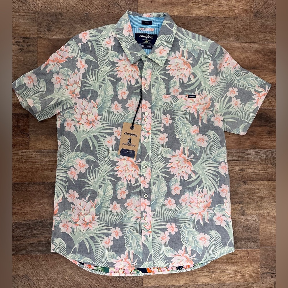 New, Chubbies The Resort Wear (Friday Shirt)